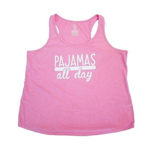 Secret Treasures Pink Pajamas All Day Sleep Tank Top Size XLarge  1 0195 - Picture 1 of 5